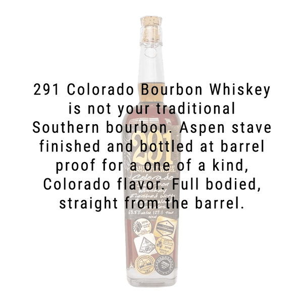 291 Colorado Barrel Proof Single Barrel Bourbon Whiskey 750mL