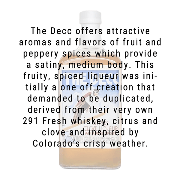 291 Colorado The DECC Citrus Clove Liqueur 750mL