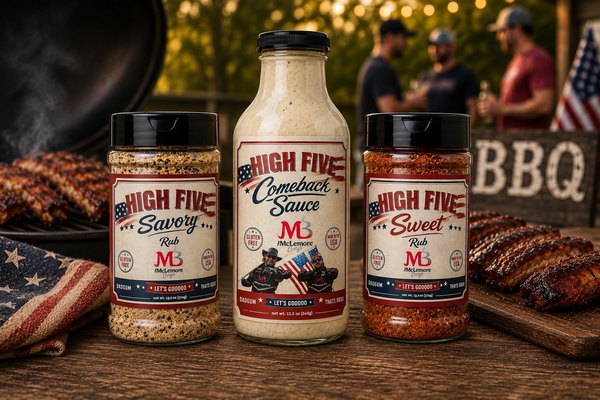 McLemore Boys High Five Rub and Sauce Bundle