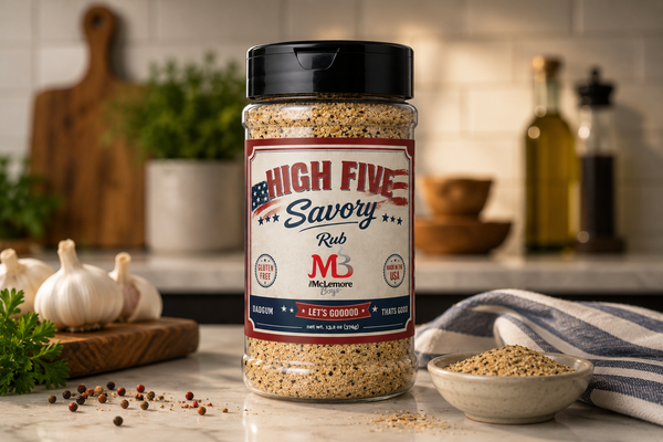 McLemore Boys High Five Savory Rub