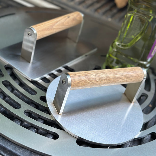 MEAT GRILL STAINLESS STEEL PRESS