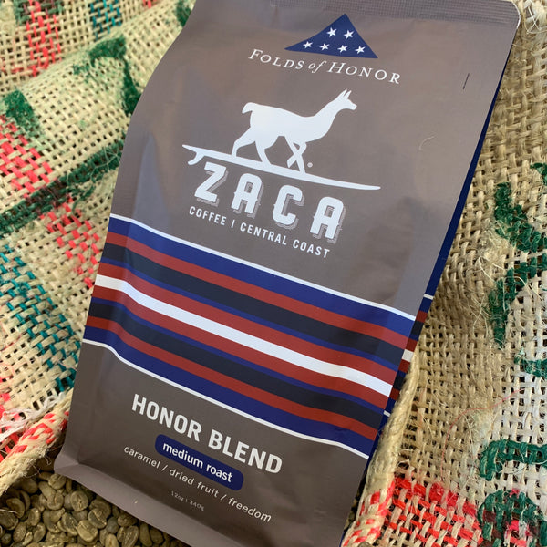 12oz Zaca Coffee Honor Blend