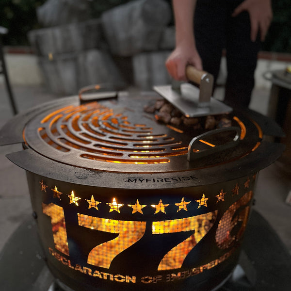 MEAT GRILL STAINLESS STEEL PRESS