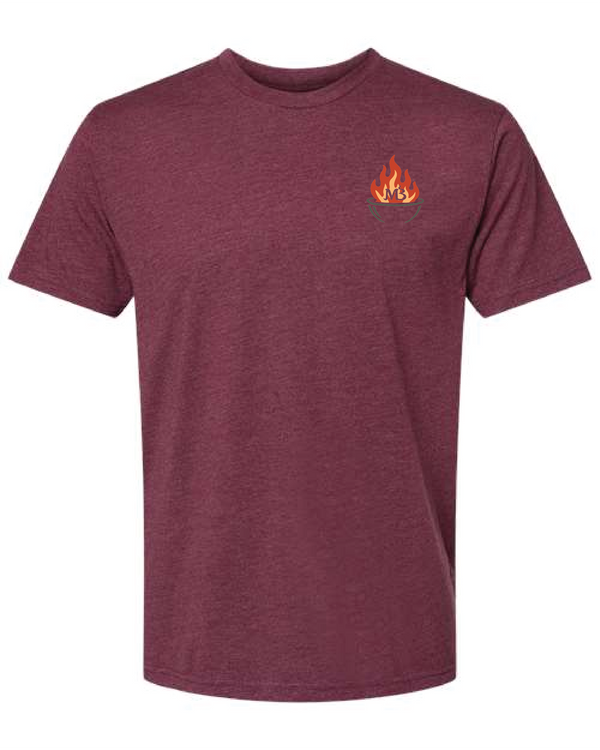 "Father's Day" - Adult Next Level Short Sleeve Tee - Front and Back