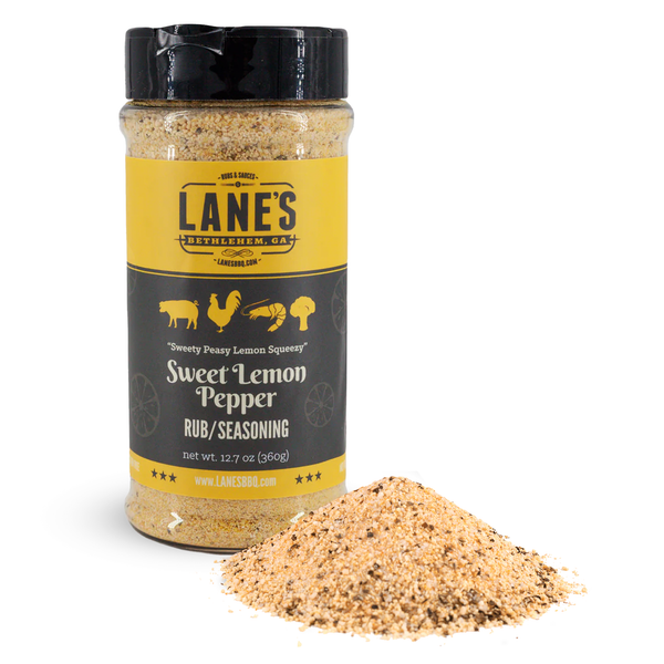 Lane's BBQ Sweet Lemon Pepper Seasoning | The McLemore Boys
