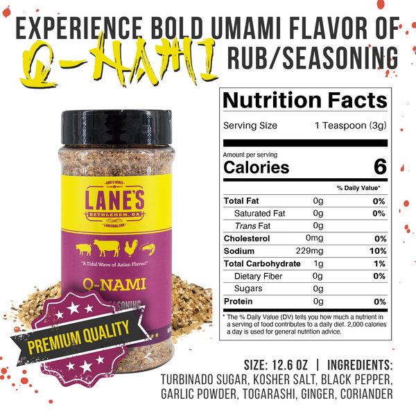 Q-Nami Umami Rub