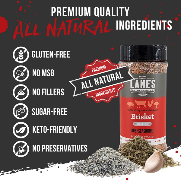 All Natural Brisket Seasoning | Lane's BBQ | The McLemore Boys