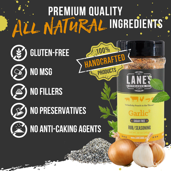 All Natural Garlic Seasoning | Lane's BBQ | The McLemore Boys