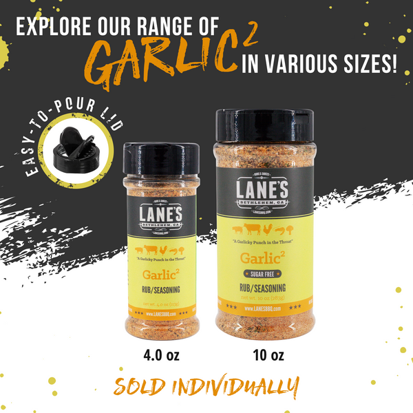 Garlic Seasoning Various Sizes | Lane's BBQ | The McLemore Boys