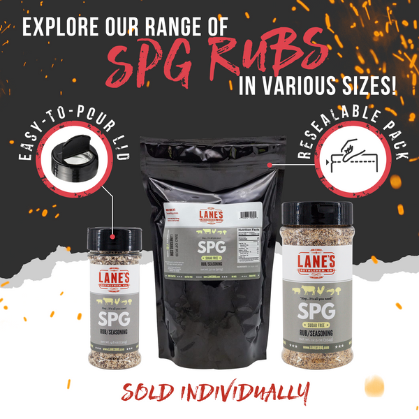 SPG Seasoning Multiple Sizes | Lane's BBQ | The McLemore Boys