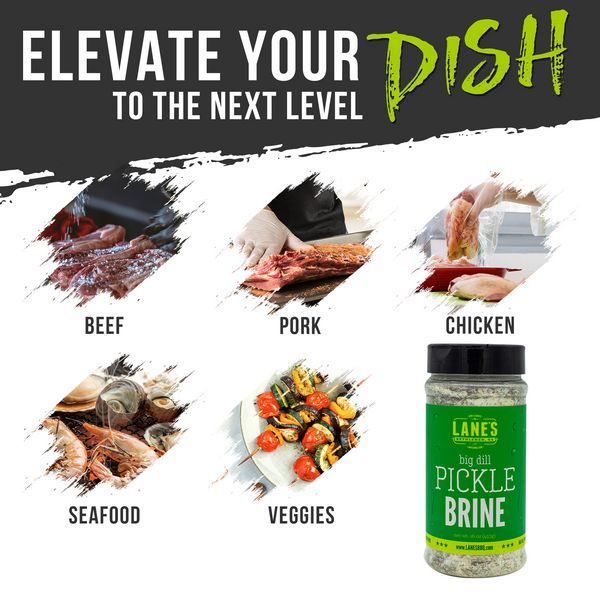 Lane's BBQ Pickle Brine | Meat and Veggies | The McLemore Boys