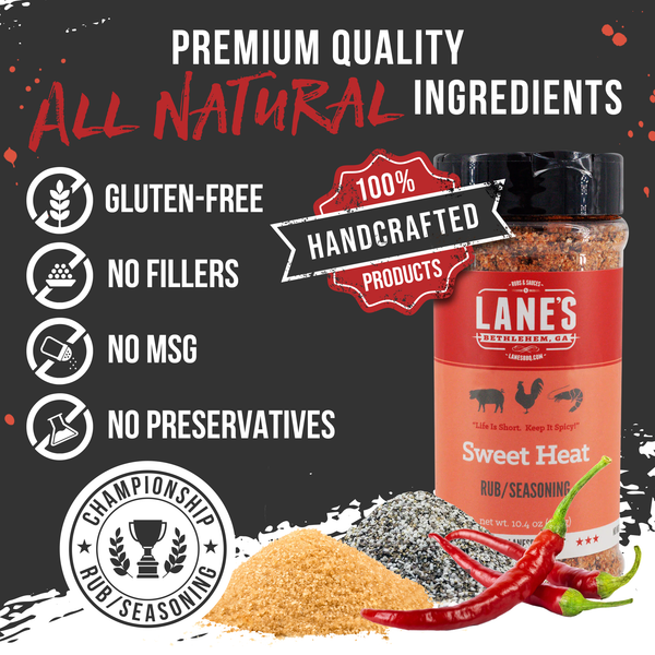 All Natural Sweet Heat Seasoning | Lane's BBQ | The McLemore Boys