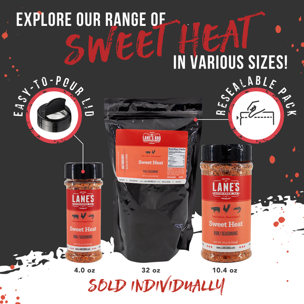 Sweet Heat Seasoning Various Sizes | Lane's BBQ | The McLemore Boys
