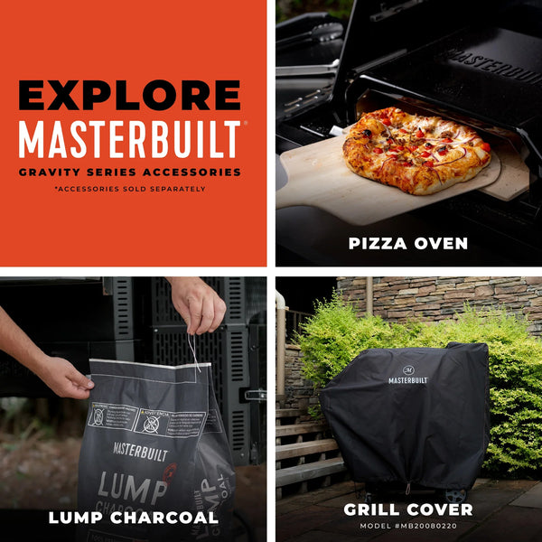 Gravity Series® 1050 Digital Charcoal Grill + Smoker