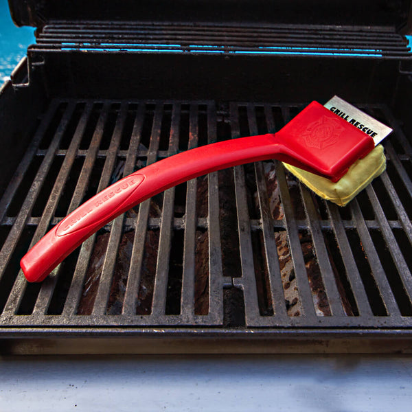 Grill Rescue Grill & Griddle Brush | The McLemore Boys
