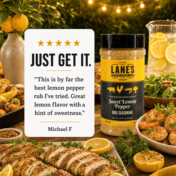 Sweet Lemon Pepper Rub
