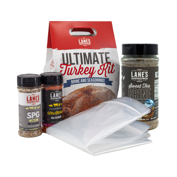 Ultimate Turkey Brine Kit (Signature Brine + Rubs + Brine Bags)