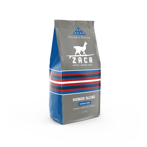 12oz Zaca Coffee Honor Blend