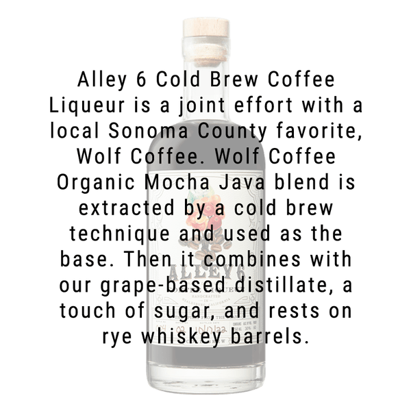 Alley 6 Coffee Liqueur 750ml