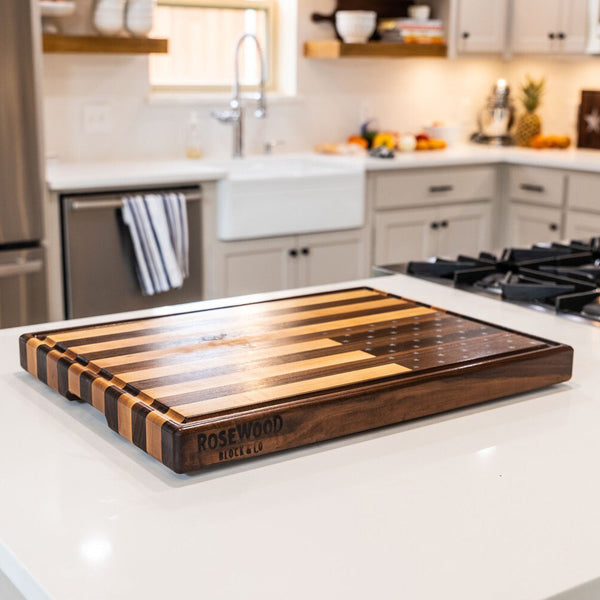 American Flag Black & White | XL