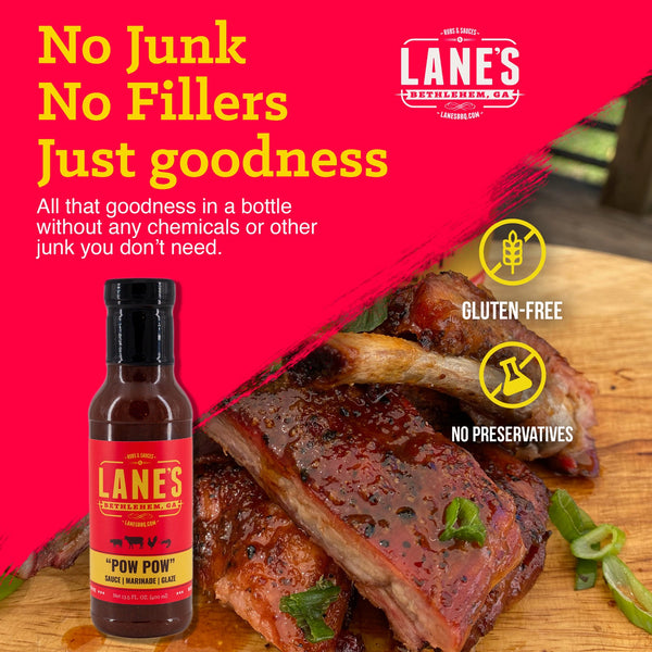 Lane's BBQ Pow Pow Marinade | Just Goodness | The McLemore Boys
