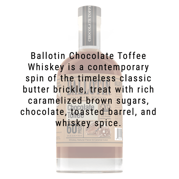 Ballotin Chocolate Toffee Whiskey 750mL