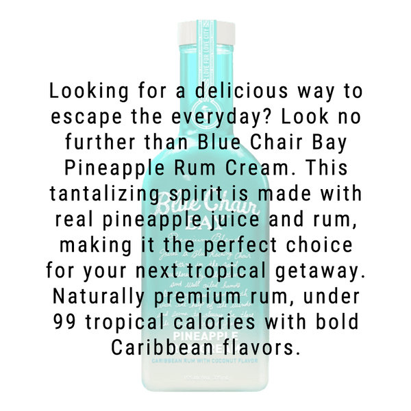 Blue Chair Bay Pineapple Rum Cream 375mL