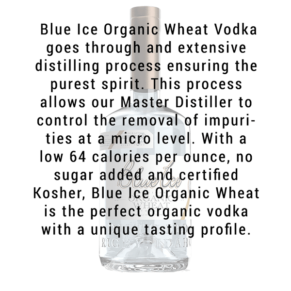 Blue Ice Organic Wheat Vodka 750ml