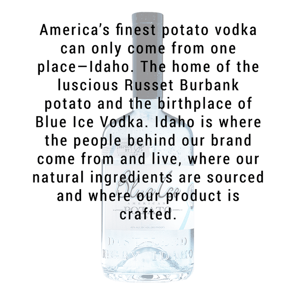 Blue Ice Potato Vodka 750ml