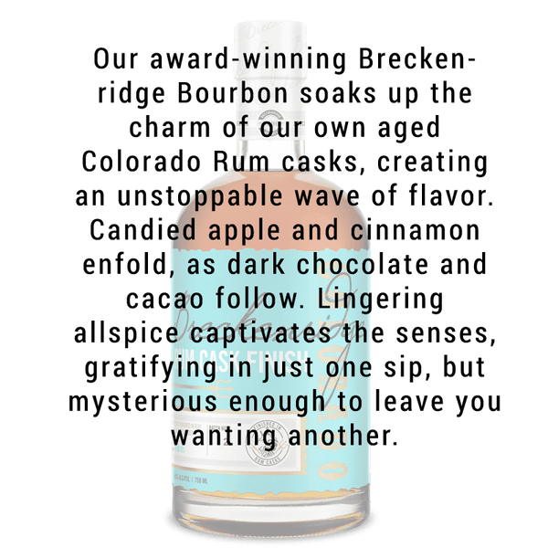 Breckenridge Rum Cask Finish Whiskey 750mL