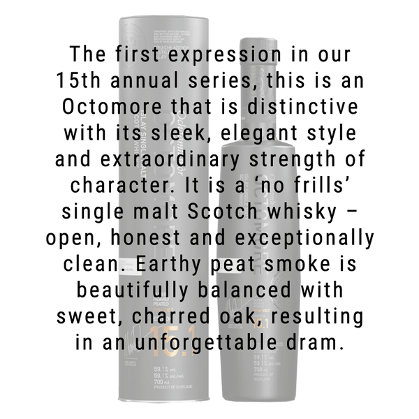 Bruichladdich Octomore 15.1 Scotch Whisky 750mL