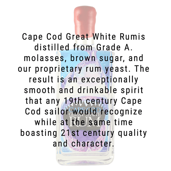 Cape Cod Great White Rum 750mL