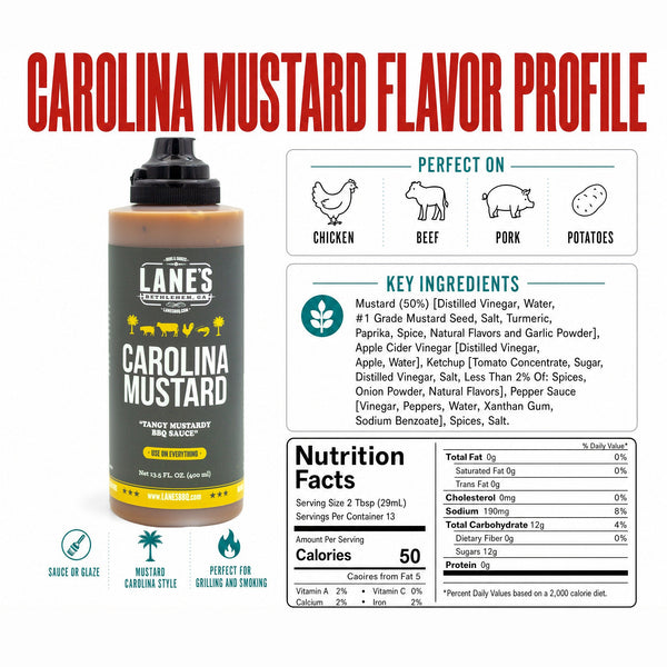 Carolina Mustard BBQ Sauce