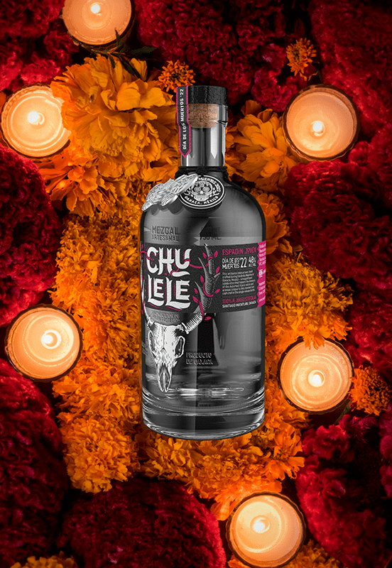 Chulele Espadin Mezcal Día De Los Muertos 750ml