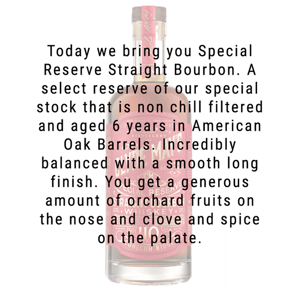 Clyde May's Special Reserve Straight Bourbon 6 Year Old Whiskey 750mL