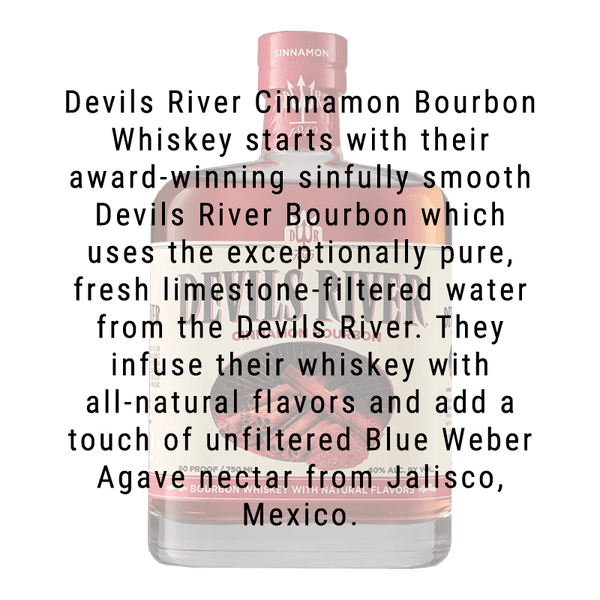Devil's River Cinnamon Bourbon Whiskey 750mL
