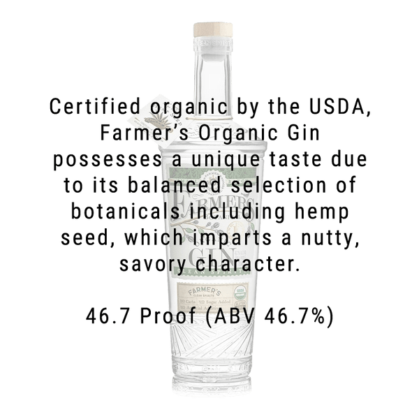 Farmer's Botanical Organic Gin 750ml