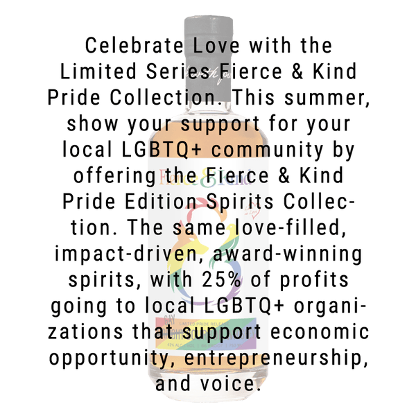 Fierce and Kind Pride Edition Straight Bourbon Whiskey 750ml