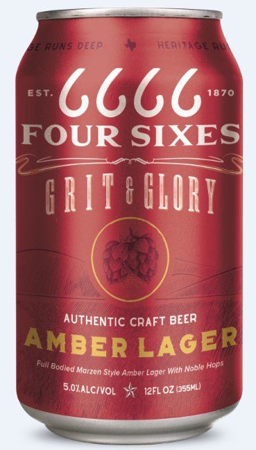 Four Sixes Grit & Glory Amber Lager 12.oz