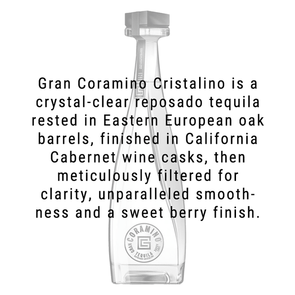 Gran Coramino Cristalino Tequila 750mL