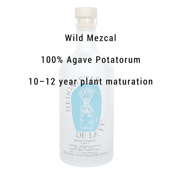 Hedonistas De La Fe Tobala Mezcal 750ml