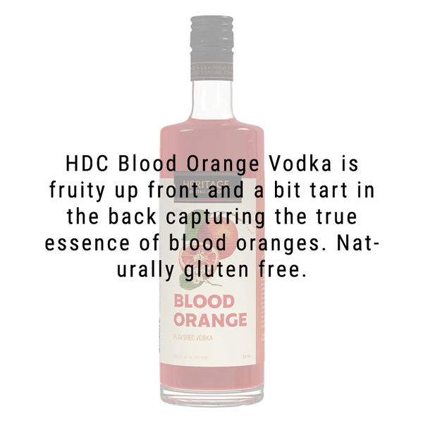Heritage Distilling Blood Orange Flavored Vodka 750mL