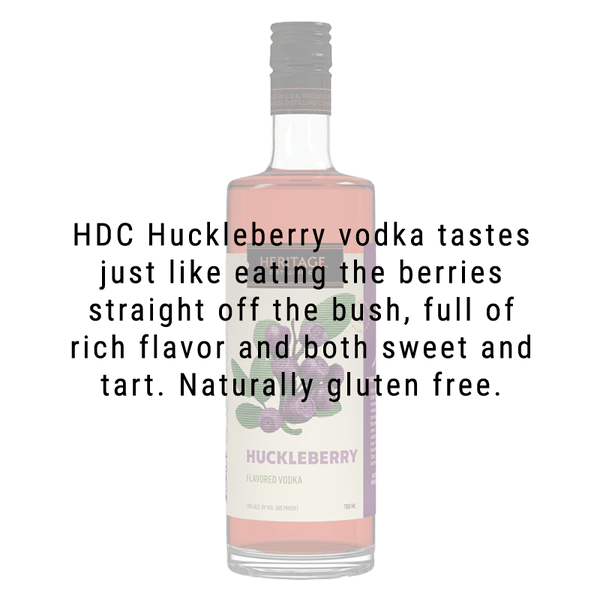 Heritage Distilling Huckleberry Flavored Vodka 750mL