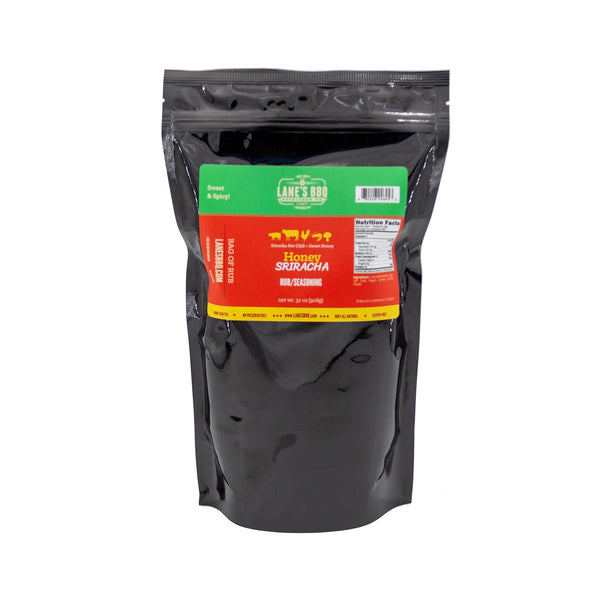 Honey Sriracha Seasoning Bag | Lane's BBQ | The McLemore Boys