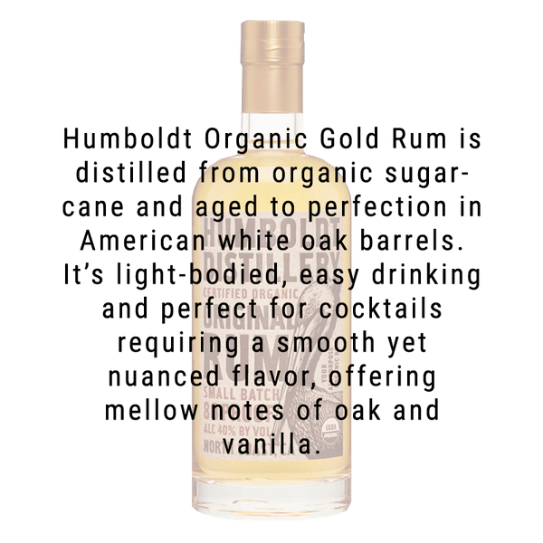 Humboldt Distillery Gold Rum 750mL