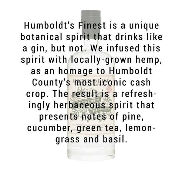 Humboldt Distillery Humboldt’s Finest Hemp-Infused Vodka 750mL