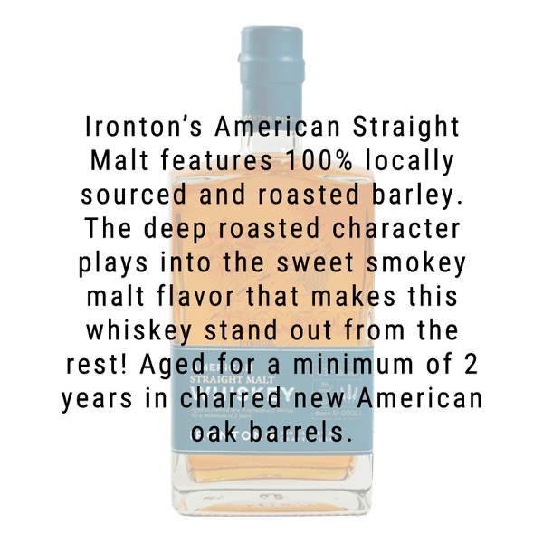 Ironton American Single Malt Whiskey 750mL