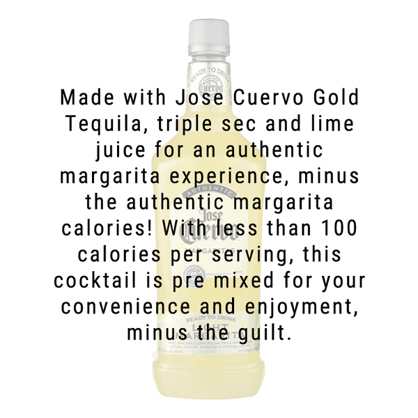 Jose Cuervo Authentic Light Margarita 1.75L