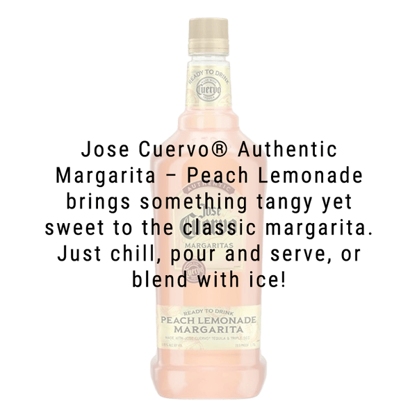 Jose Cuervo Authentic Peach Lemonade Margarita 1.75L