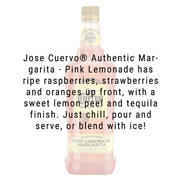 Jose Cuervo Authentic Pink Lemonade Margarita 1.75L